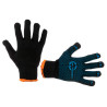 Перчатки Intertool 70/30 с точкой 68г черные 10" (SP-0132) (12 шт.)