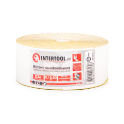 Шлифовальная шкурка Intertool 115 мм x 50 м x P36 бумага (BT-0813)