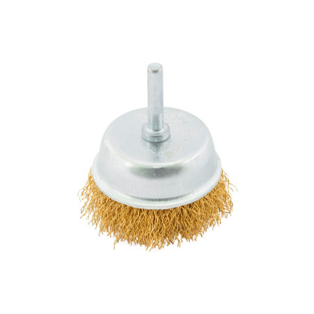 Щетка торцевая на дрель на дрель Mastertool 65 мм рифленая (19-7406)