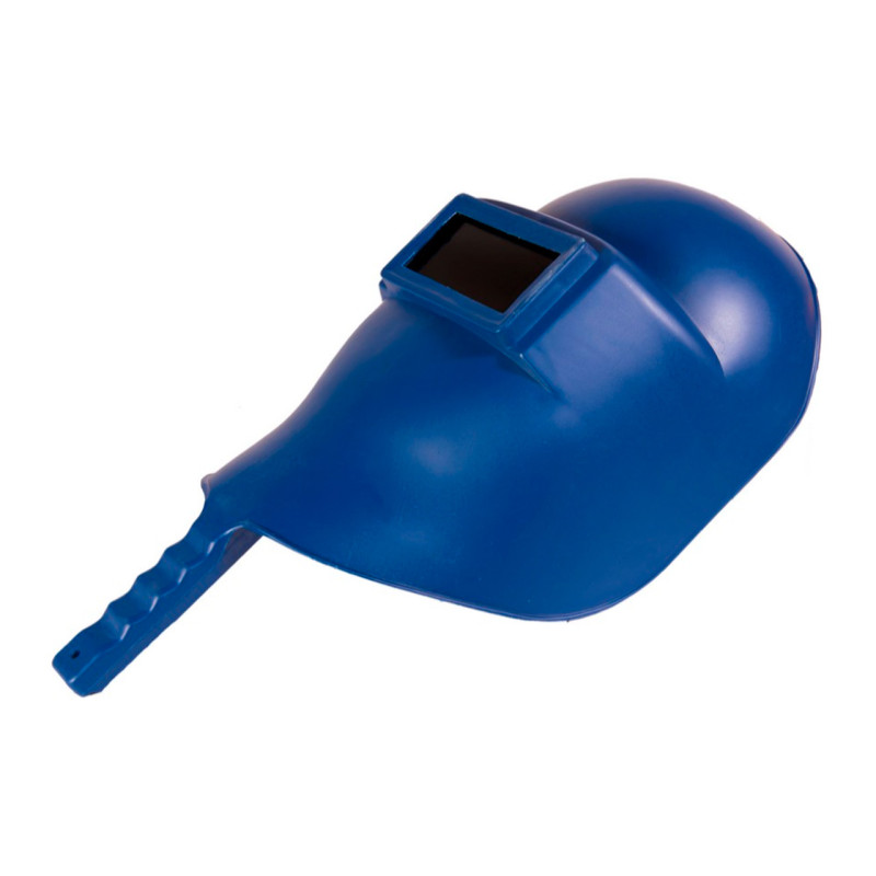 Маска сварочная Mastertool с ручкой синяя (81-0023)