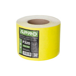 Шлифовальная шкурка Apro 115 мм x 50 м x P320 бумажная (828166)