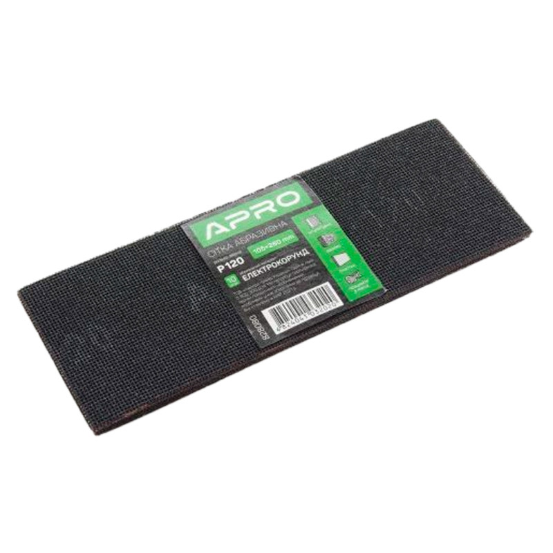 Сетка абразивная Apro 105 x 280 мм x Р120 (10 шт.) (828080)