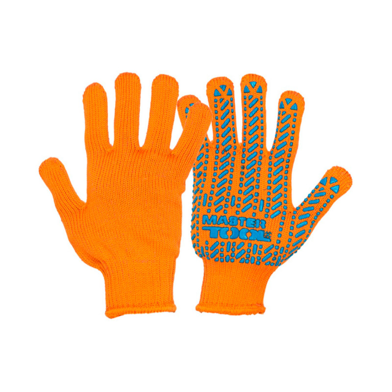 Перчатка Mastertool 60/40% x 90г x 10" оранжевая (83-0317) (10 шт.)