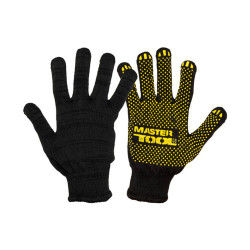 Перчатка Mastertool 70/30% x 55г x 10" черная (83-0320) (10 шт.)