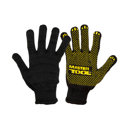 Перчатка Mastertool 70/30% x 55г x 10" черная (83-0320) (10 шт.)