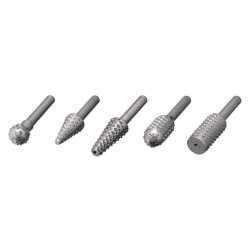 Набор шарошек по дереву Intertool 5 шт. (BT-0030)