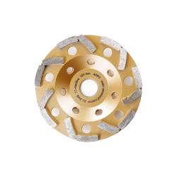 Чашка алмазная шлифовальная Apro 125 мм 22-24% TC (830540)