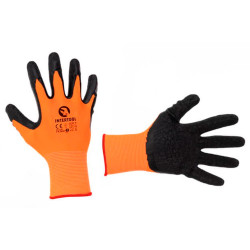 Перчатка Intertool латексная рифленая 11" (SP-0119) (12 шт.)
