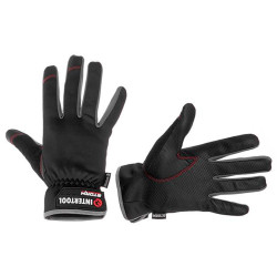 Перчатка Intertool-Storm из спандекса антискользящие Touchscreen 10" (SP-0182)