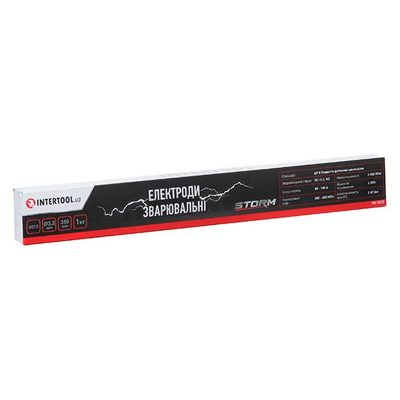 Электроды сварочные Intertool-Storm 3.2мм x 1кг 6013 (EW-1032)
