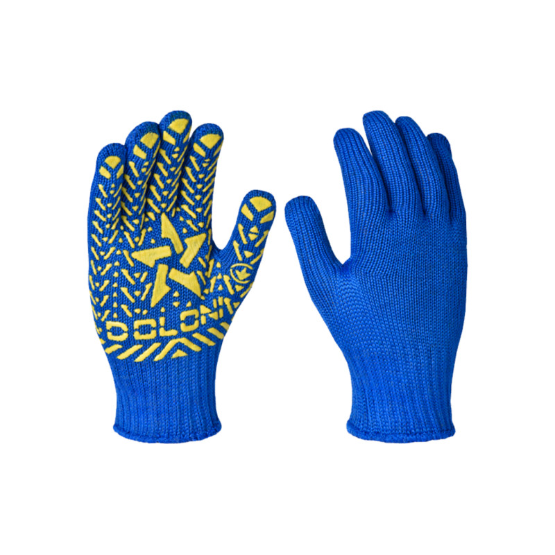 Перчатка Doloni звезда 10" синяя 5шт (587) (5 шт.)