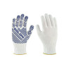 Перчатка Doloni котон 10" белая 10шт (4417) (10 шт.)
